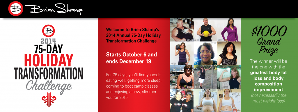 2014 75 Day Holiday Transformation Banner